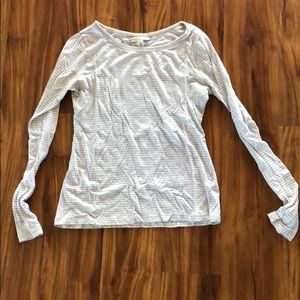 Banana republic striped longsleeve shirt